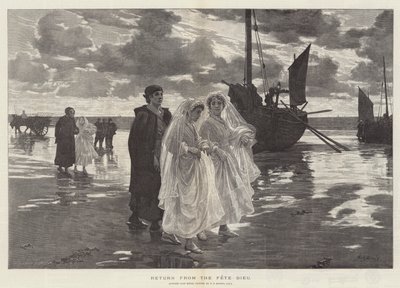 Retour de la Fête-Dieu - Phillip Richard Morris